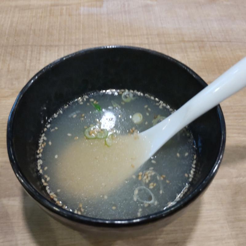 チャーハンスープ(究極ラーメン 横濱家 駒岡店)