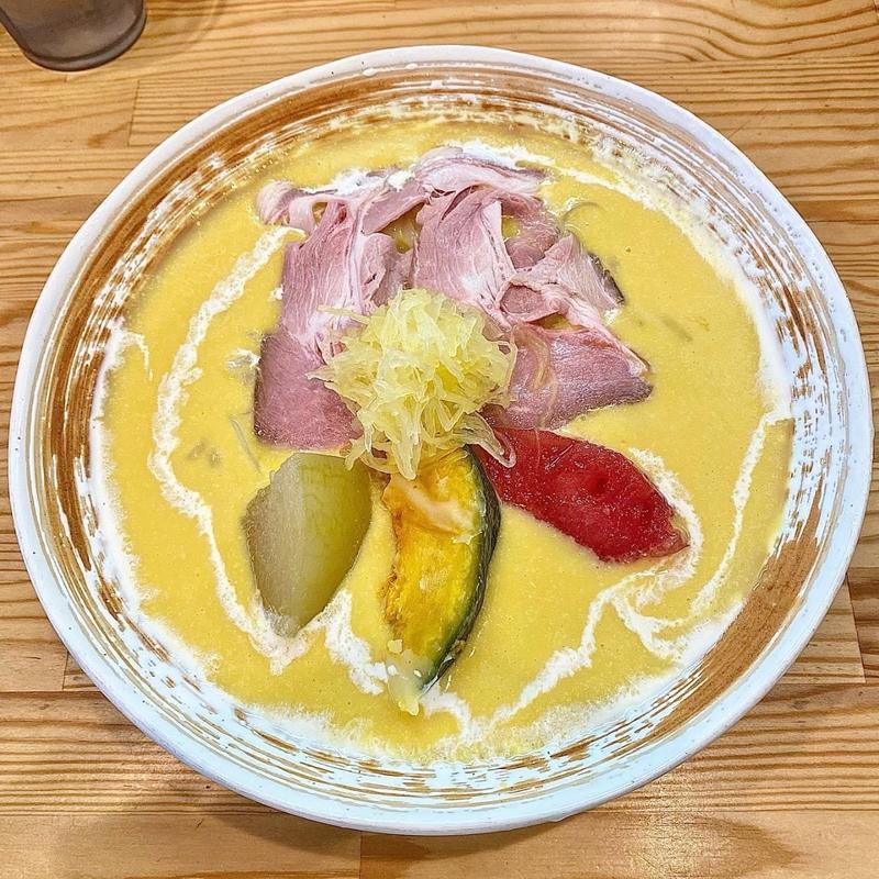 かぼちゃのヴィシー 並(らーめん 彩哲 ～isato～)