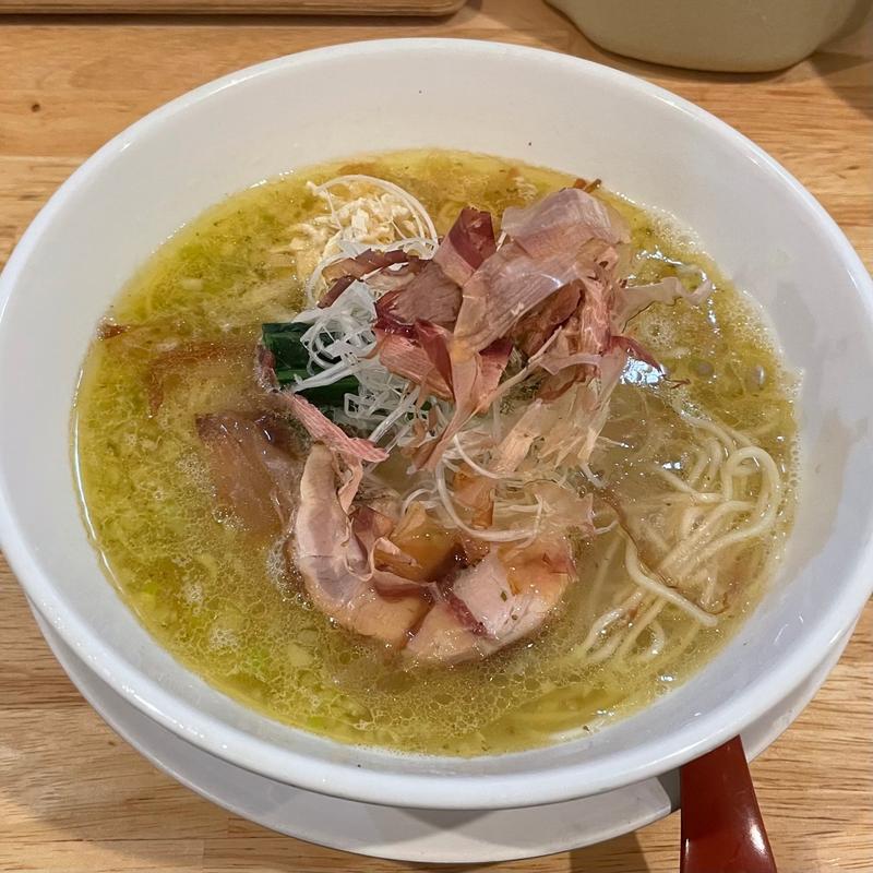 うめしおらーめん（細麺）(らーめん天神下大喜)