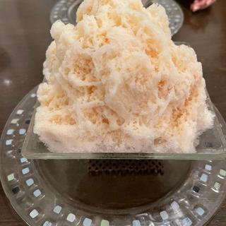 ミルクかき氷(鍋＆かき氷 cotocoto)