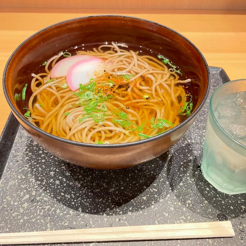 かけそば(浪花そば エキマルシェ新大阪店)