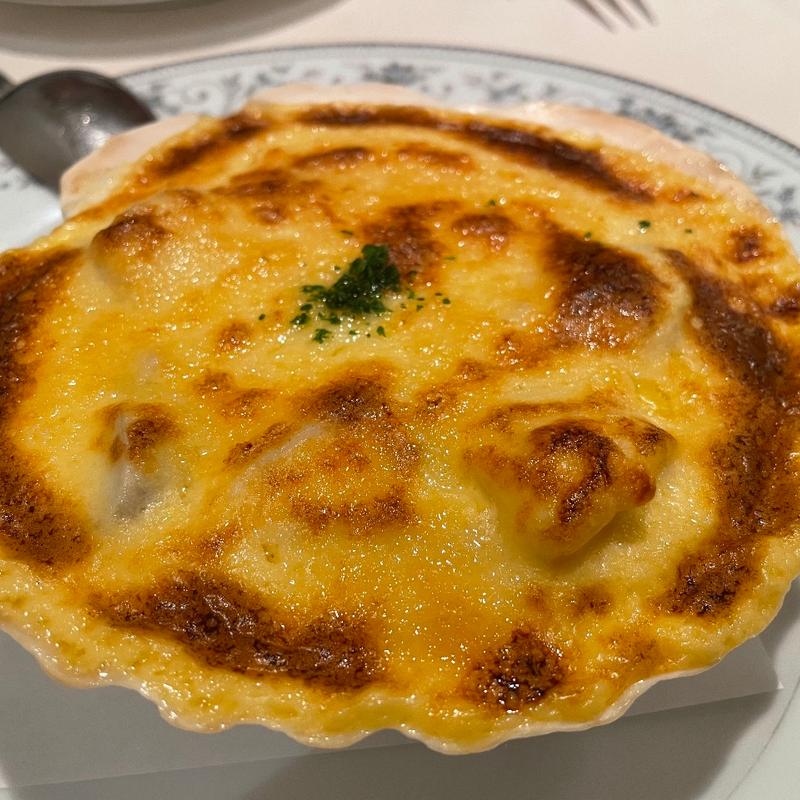 平目のクリームグラタン(レストラン香味屋 （カミヤ）)