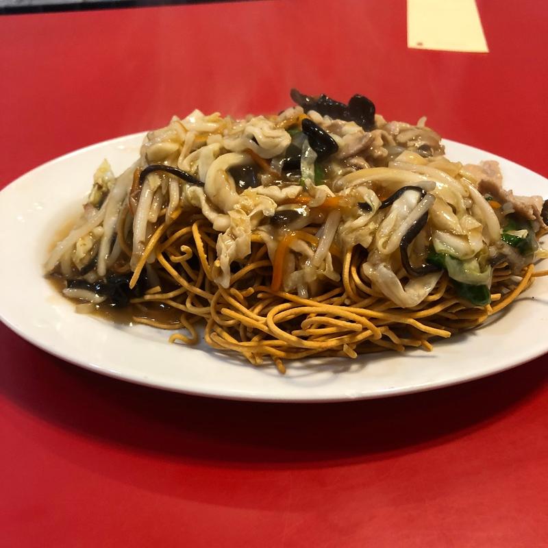 かたいやきそば(康華飯店 （コウカハンテン）)