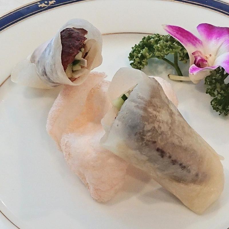 北京ダック(個室名物炒飯 翡翠楼(ヒスイロウ)本店 横浜中華街)