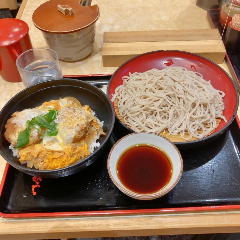 ヒレカツ丼セット(小諸そば 日本橋店)