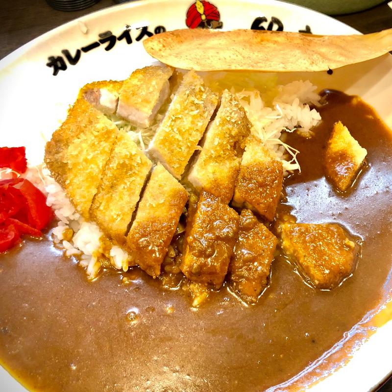 ロースとんかつカレー(印度屋 京橋店 （カレーライスノインドヤ）)