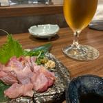 モモ刺し(mandala - 滋賀県南草津にある鶏と旬菜の炭火焼居酒屋 マンダラ)