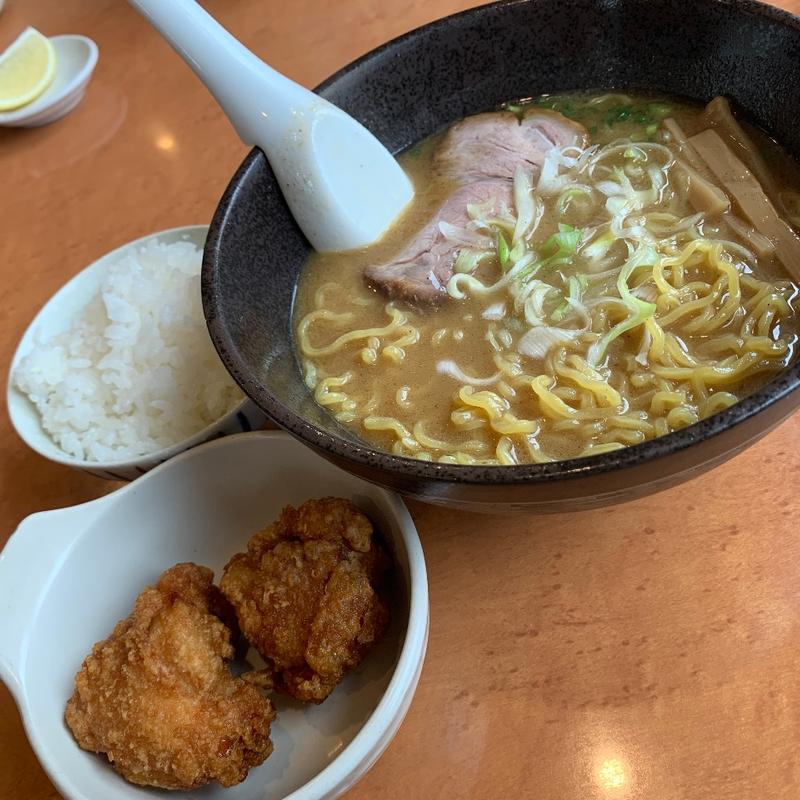 満腹ランチセット　濃厚とりにぼ醤油(活きなり （イキナリ）)