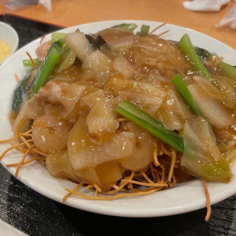 五目揚げそば(麗縁)