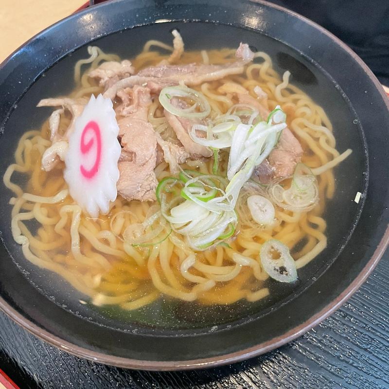 肉中華そば(冷たい肉そば 扇屋)