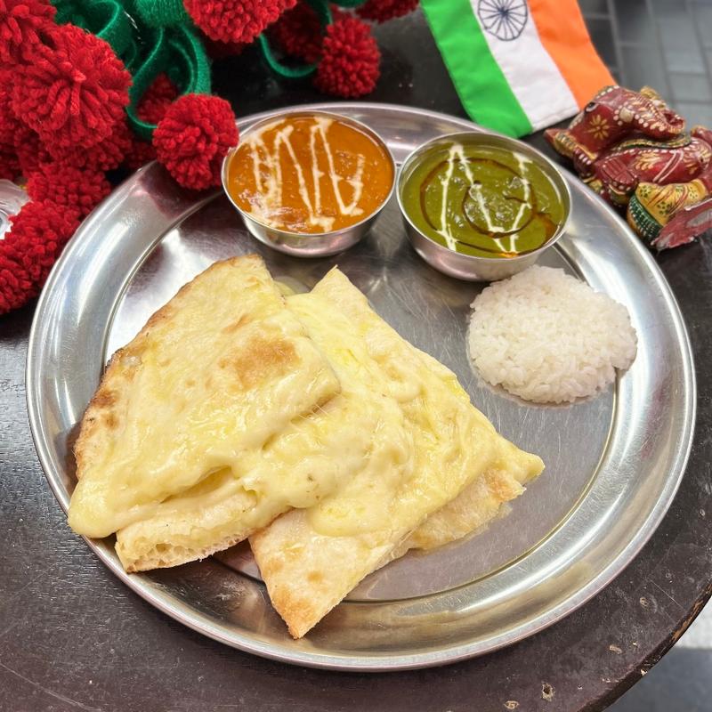 チーズナンセット(ハリパリワール 船場センタービル店)