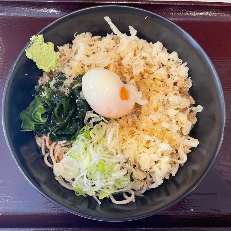 冷やしたぬきそば(そば処 かめや 新橋店)