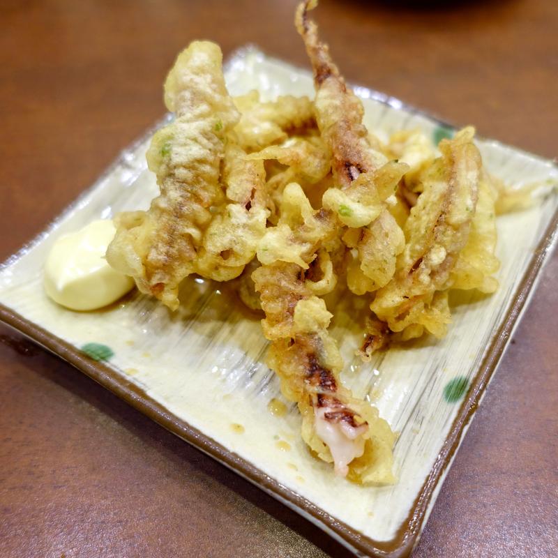 ゲソ天ぷら(居酒屋北野)