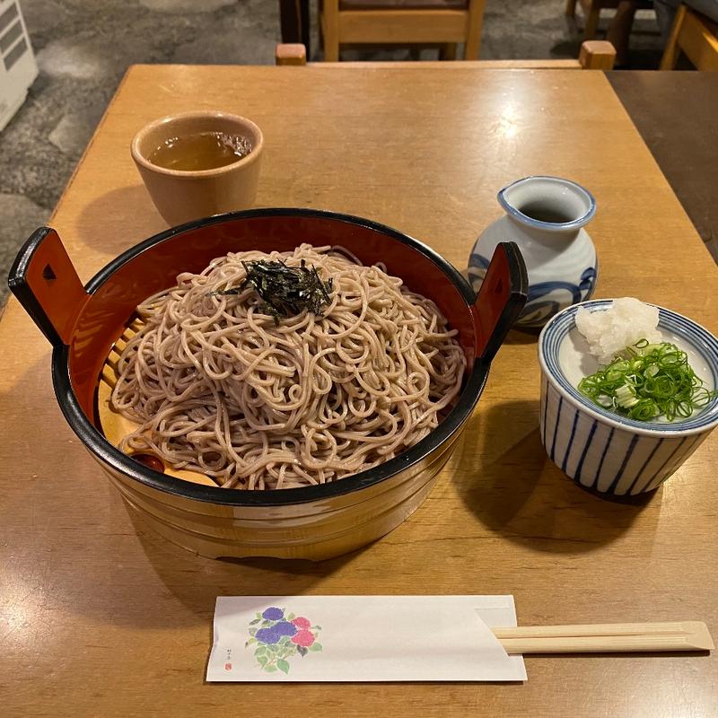 ざる蕎麦　大盛り(きよし)