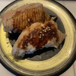 煮穴子握り