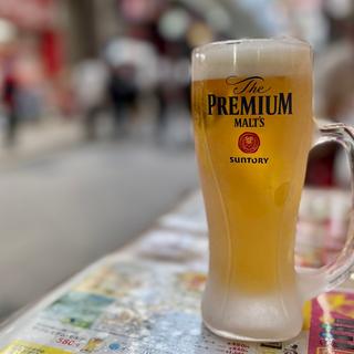 生ビール(タコとハイボール 札幌狸小路二丁目店)