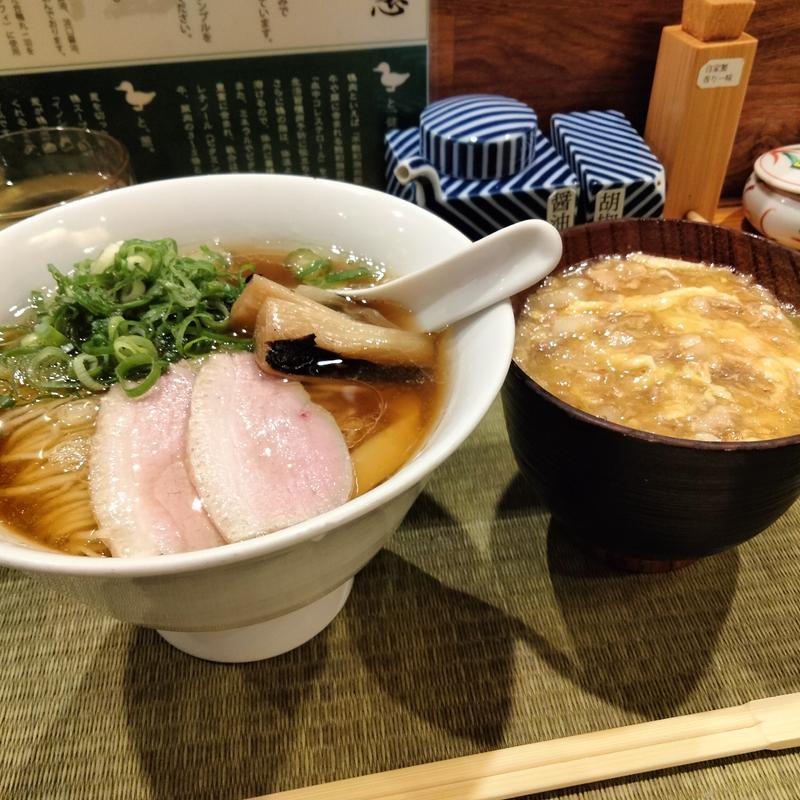 鴨らーめん(らーめん 鴨to葱)