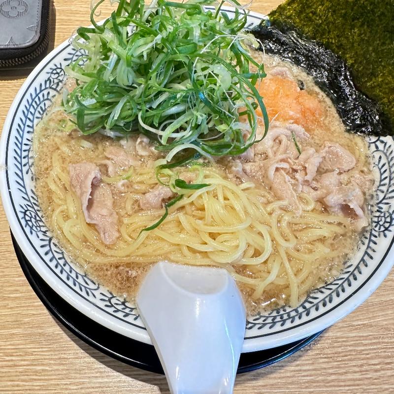 ねぎ肉そば(丸源ラーメン　厚木インター店)