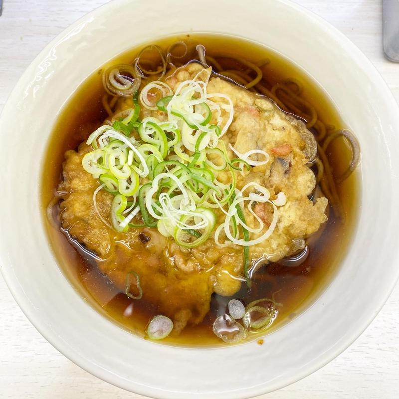 かき揚げそば(常盤軒 横須賀線ホーム店 )