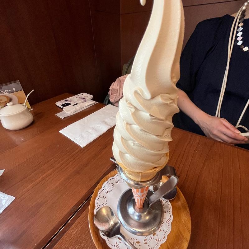 モカソフト(ミカド珈琲 日本橋本店)