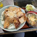 豚バラ丼ランチ　大盛り