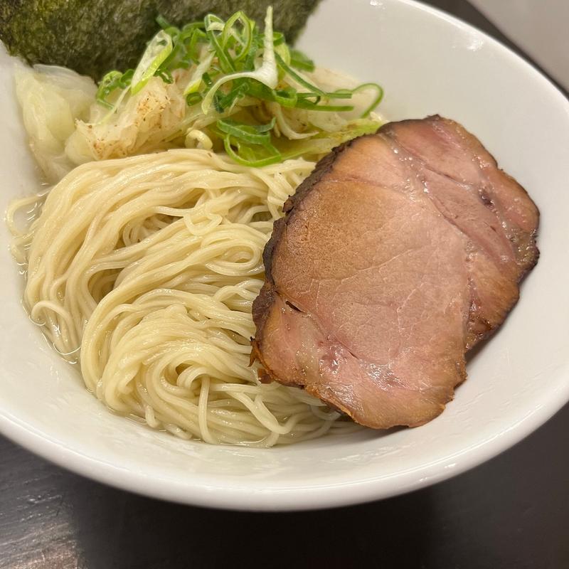 鶏豚つけそば（限定）(博多とんこつ 豚の足跡)