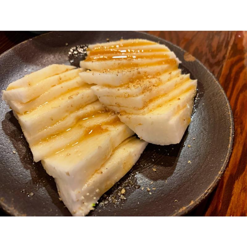 野菜のナムル　山芋(備長炭やきとり笹屋 なんば｜千日前店)