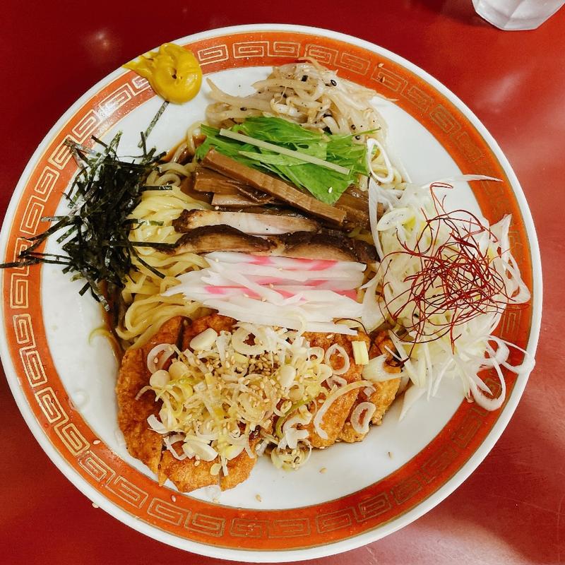 特製冷やし中華そば　醤油味(亀有中華そば 水しま)