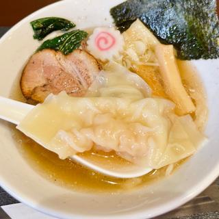 塩海老ワンタン麺(手打ち 蓮)