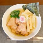 塩海老ワンタン麺(手打ち 蓮)