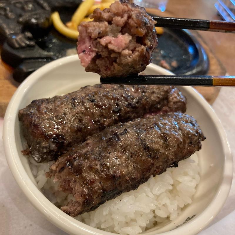 炭焼きがんこハンバーグランチ200g(ステーキハウス ブロンコビリー多摩ニュータウン通り店)