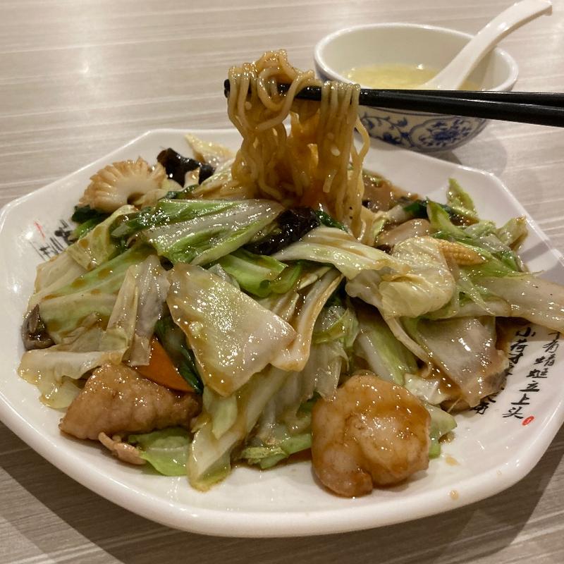 五目あんかけ焼きそば(天福楼 永山店)