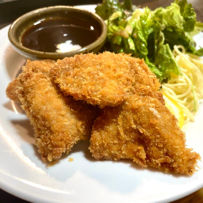 豚ヘレカツ定食(居酒屋柚(季節料理柚))