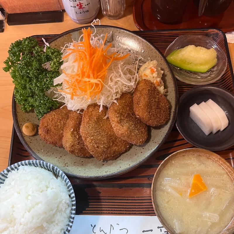 ひれの大関定食(とんかつ一幸)