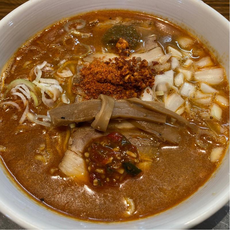 辛い煮干そば(中華そば ひらこ屋 きぼし （㐂ぼし）)