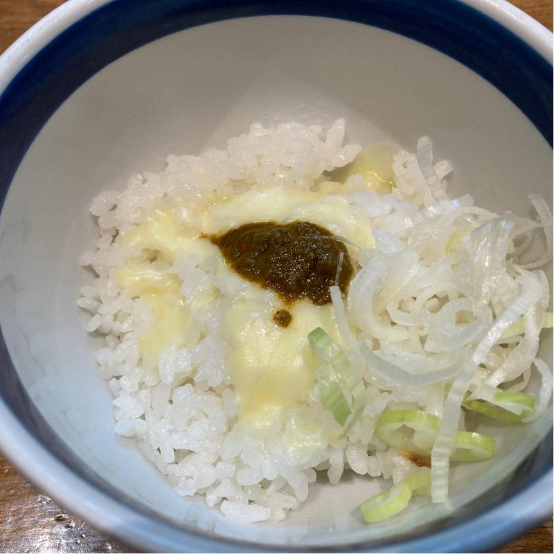 追い飯(チーズ入り)(中華そば ひらこ屋 きぼし （㐂ぼし）)