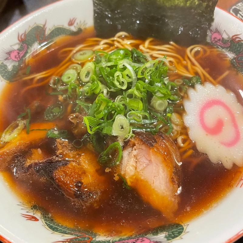 醤油ラーメン(うどん処 麦一)