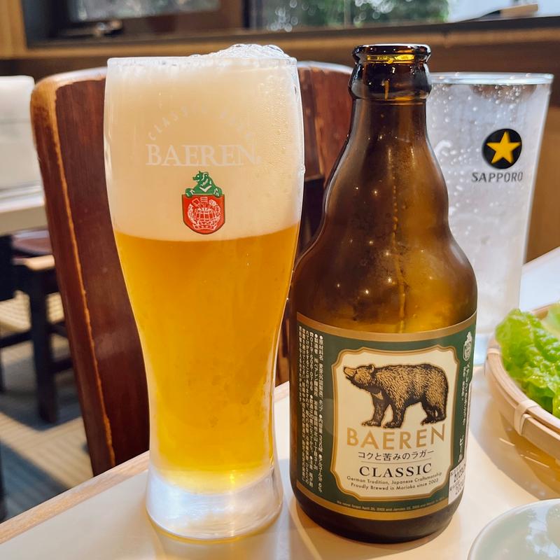 ベアレンビール(食道園)