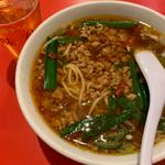 台湾ラーメン(台湾料理 味仙 大阪マルビル店)