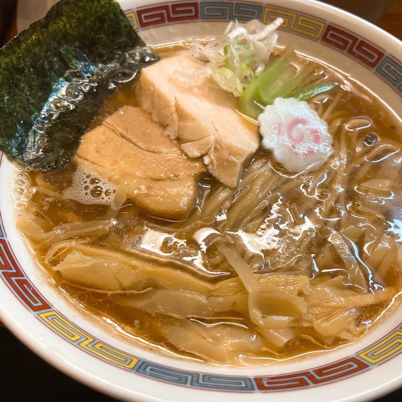 醤油そば(麺匠 而今)