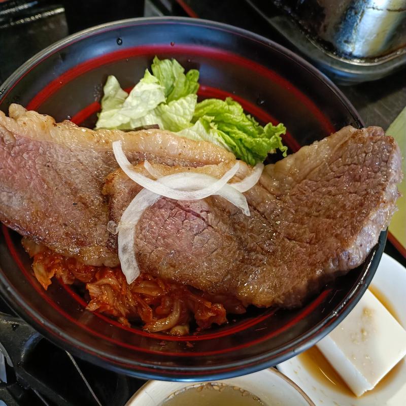 和牛ステーキ丼(高屋敷肉店 )