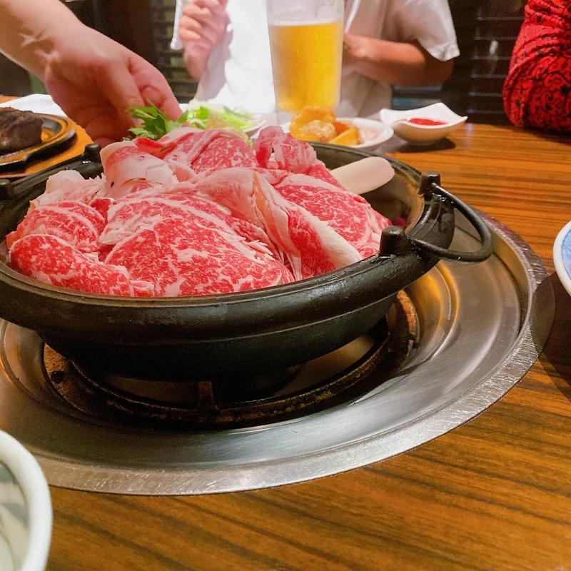 すき焼き(特)(ステーキダイニング あさひや)