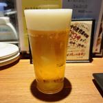 生ビール(鉄板バル SOURCE （ソース）)