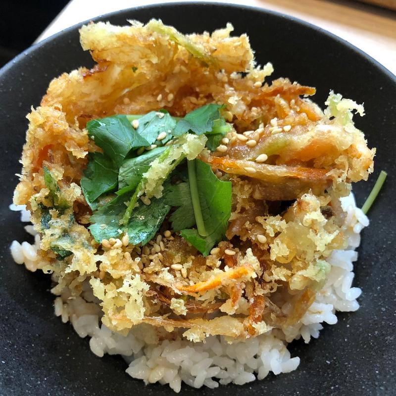 かき揚げご飯(そうめん　そそそ)