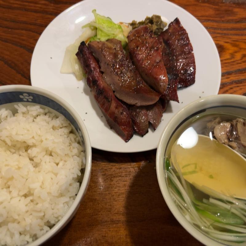 牛たん定食(牛たんの一仙 （ぎゅうたんのいっせん）)