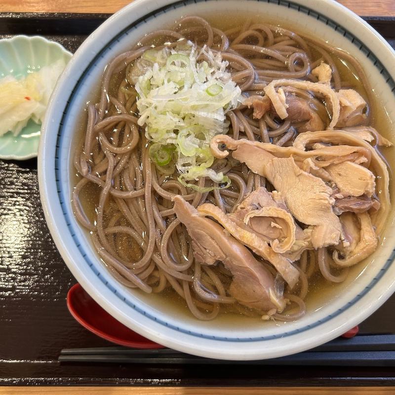冷たい肉そば(蕎と旬 さがゑもん)