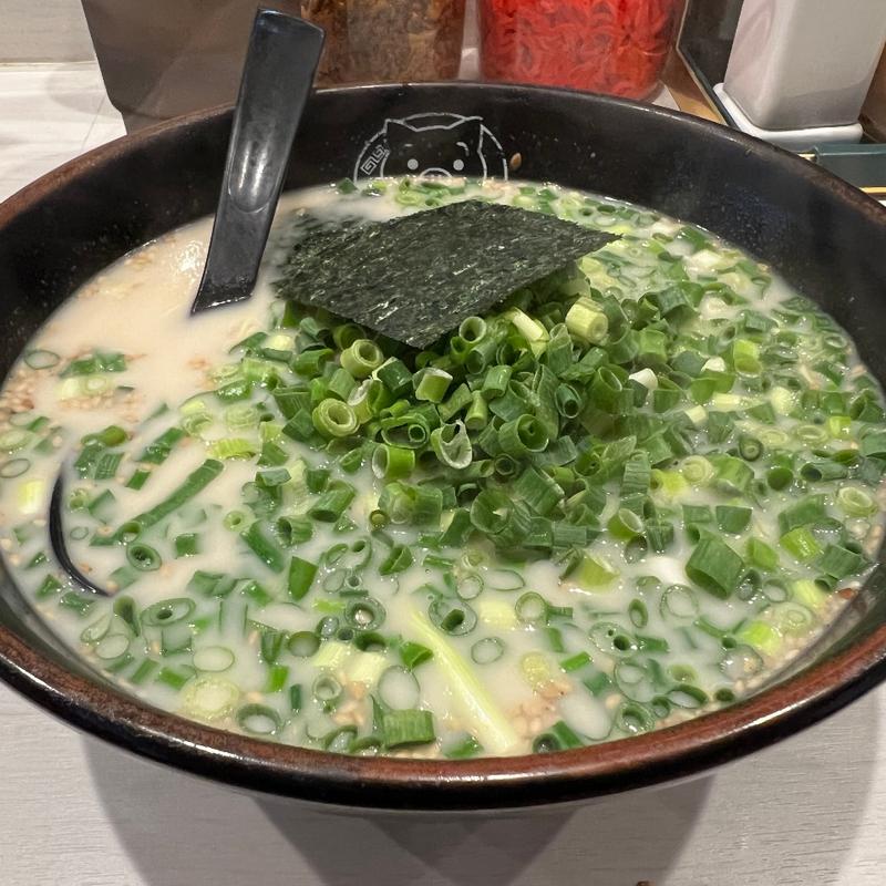 青ネギラーメン(長浜や 府中店 )