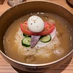 水冷麺ポッサムセット(水刺齋（すらんじぇ）渋谷ヒカリエ)