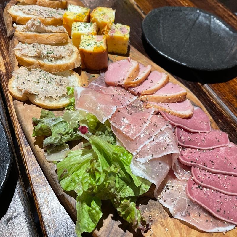 前菜盛り合わせ(パウンドケーキのお店 CafeRain 札幌円山本店)