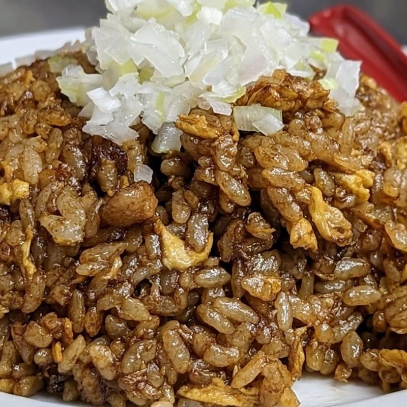 黒チャーハン(夷川餃子なかじま)